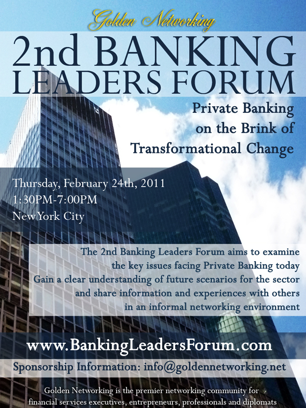 2nd Banking Leaders Forum